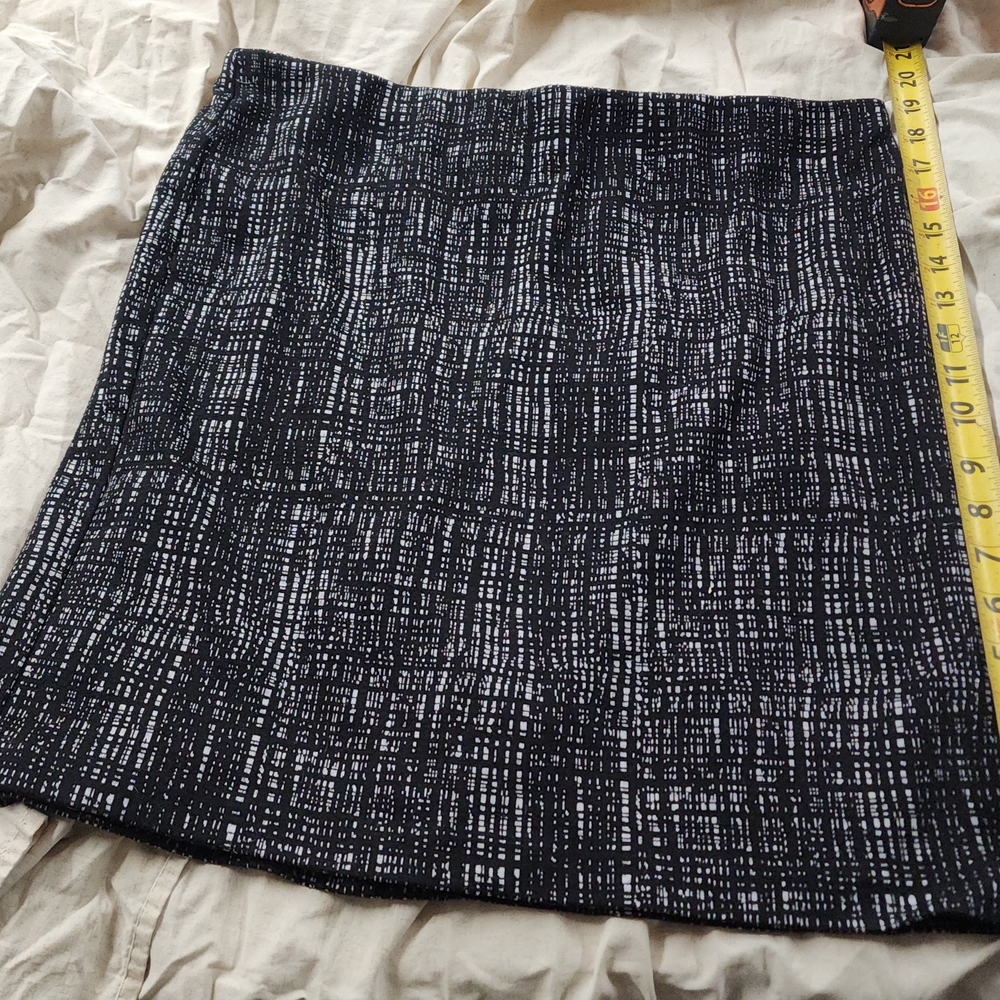 Worthington Black and White Mini Pencil Skirt for Cocktail